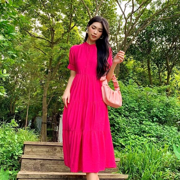 ๐ท Chic & Flowy Tiered Maxi Dress โ Feminine & Effortless ๐ท - Picture 3 of 5